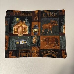 Rustic Cabin Camp Microwave Corn Heating Bag / Cool pack